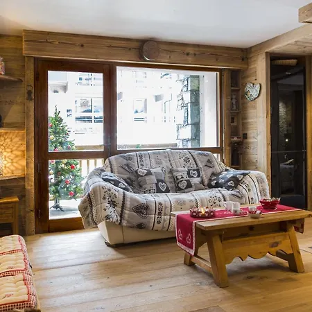 Au Pied, 3ch 2sdb Garage Terrasse Apartmán Courchevel