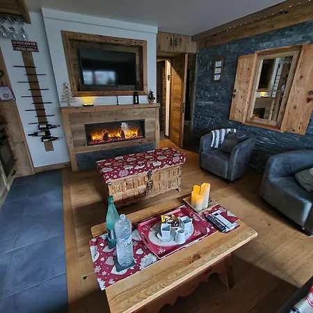 Au Pied, 3ch 2sdb Garage Terrasse Apartmán Courchevel